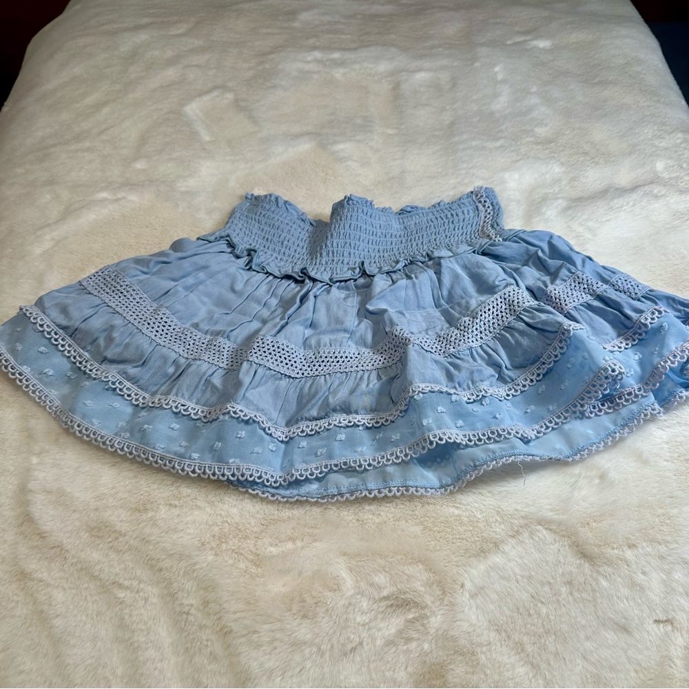 💙 Katie J NYC💙 TWEEN LARA SOLID SKIRT Medium 10